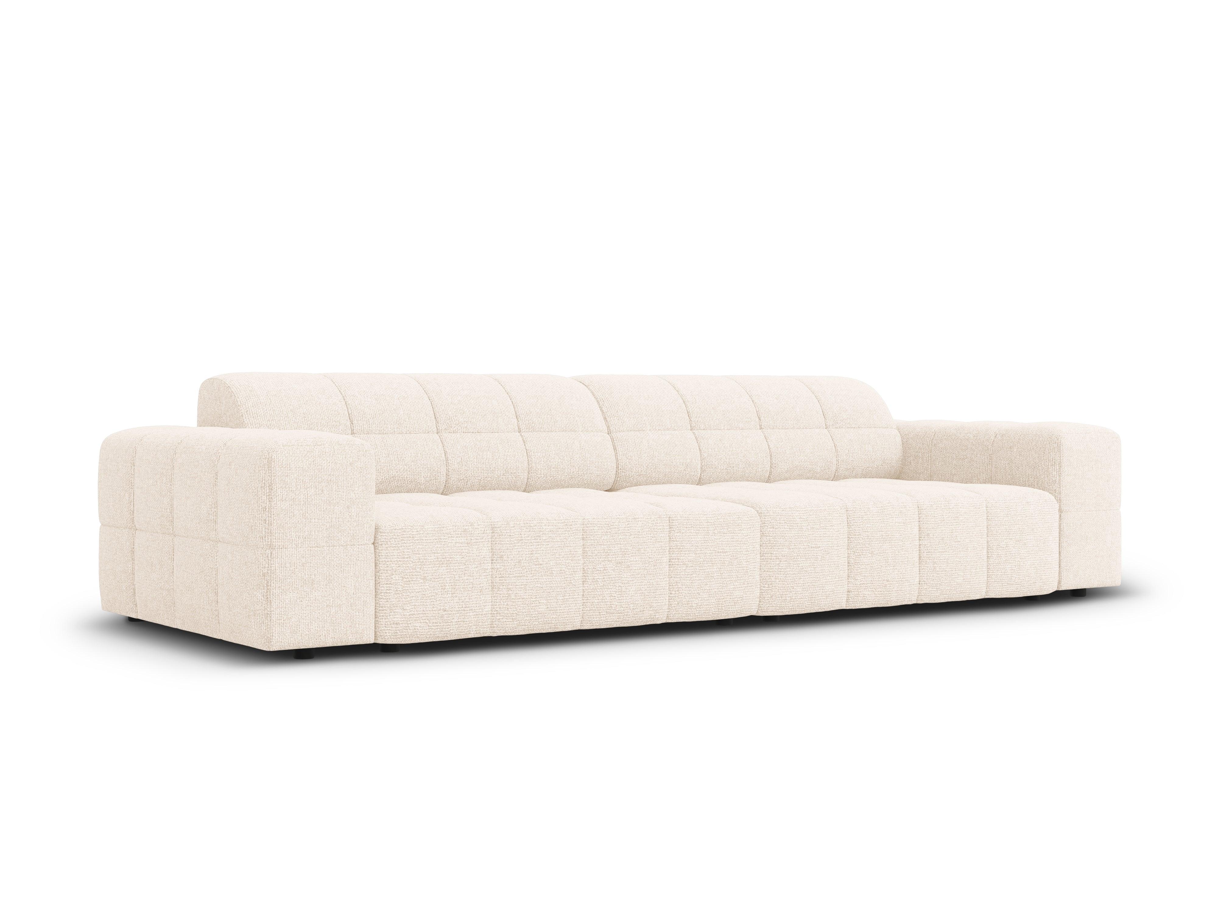 Sofa 4-osobowa CHICAGO jasnobeżowy szenil