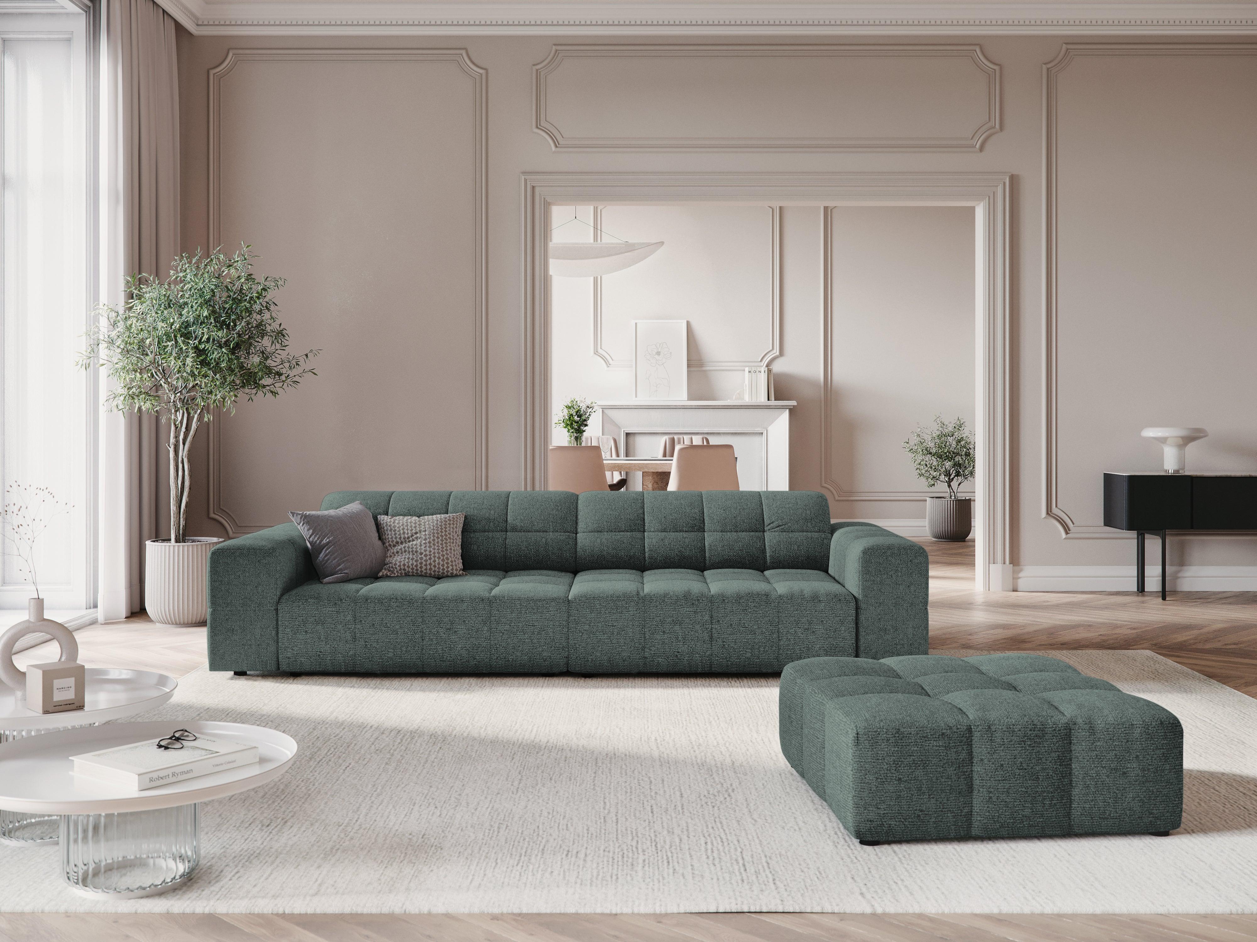 Sofa 4-osobowa CHICAGO petrol szenil - Image 2