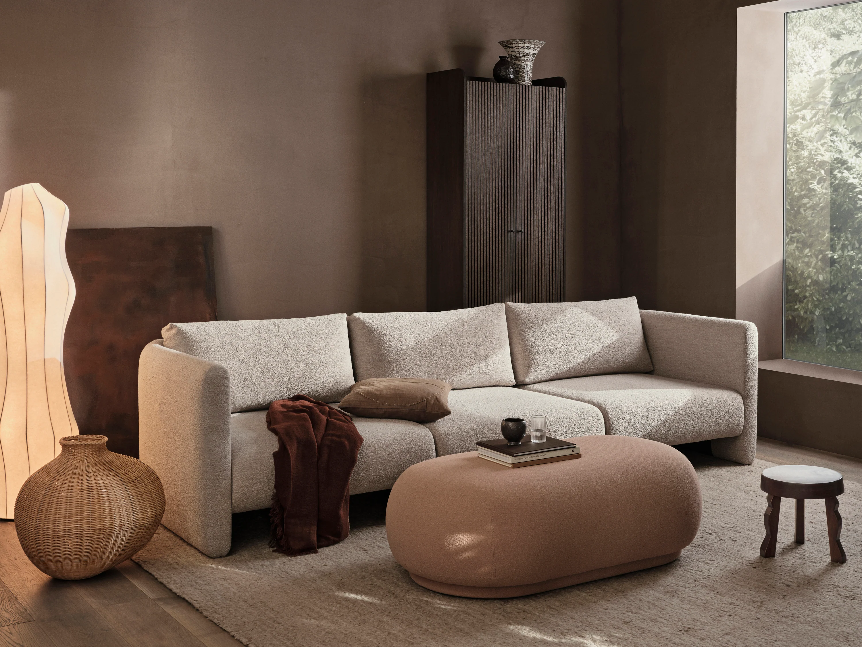 Wazon BOLA pleciony rattan - Image 3