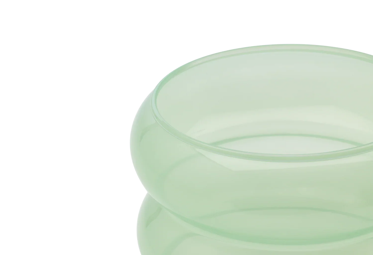 Wazon BUBBLE zielone szkło - Image 3