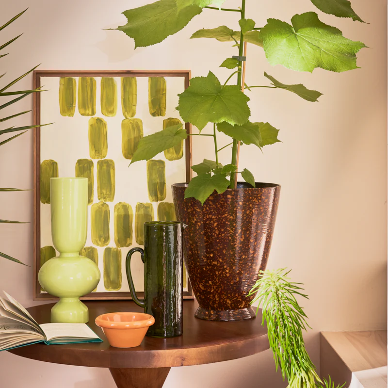Wazon ceramiczny NIKA limonkowy - Image 2