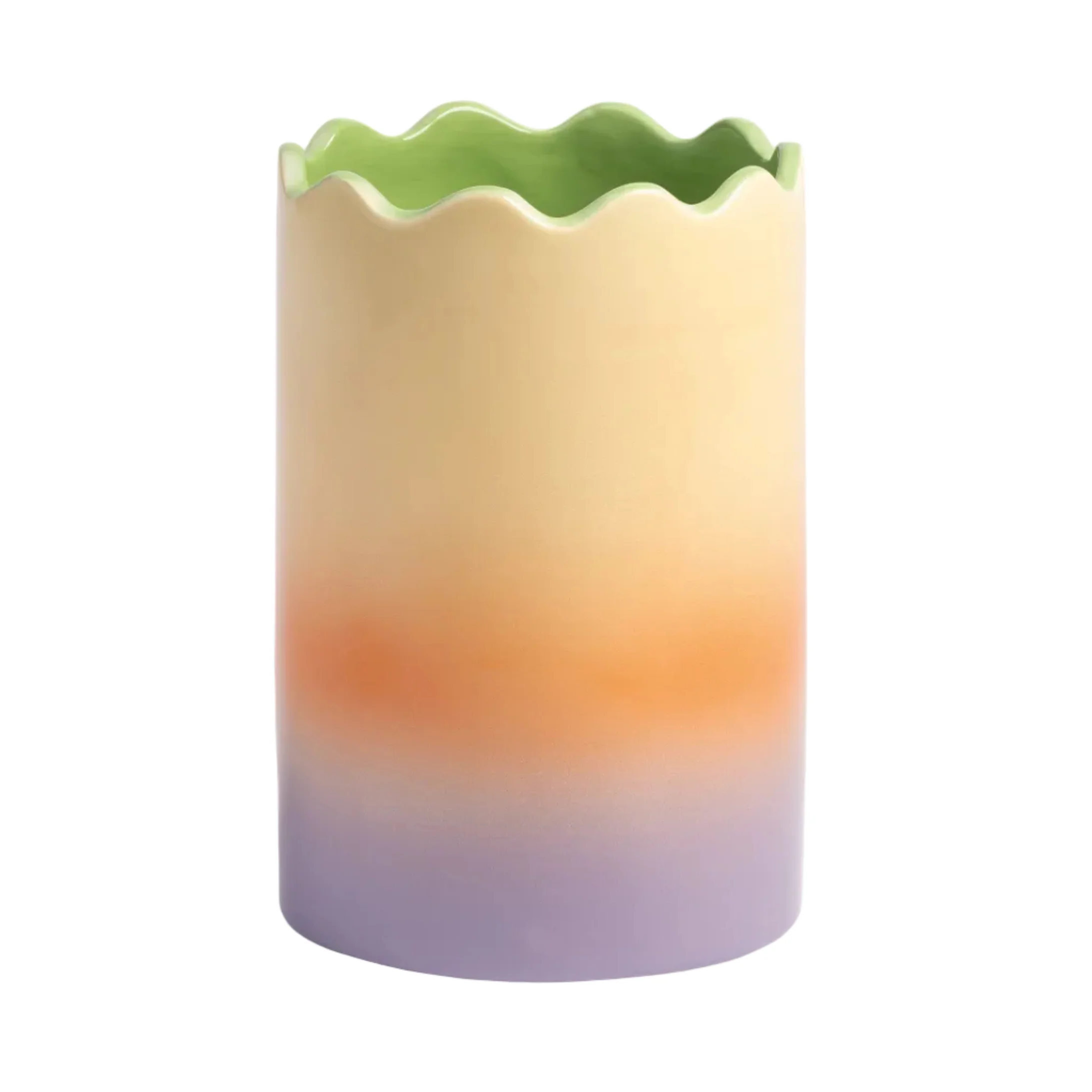 Wazon FADE fioletowo-pomarańczowy gradient