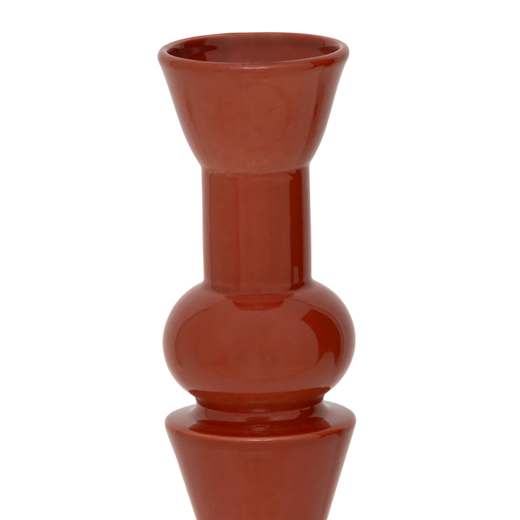 Wazon POUL czerwona ceramika - Image 3