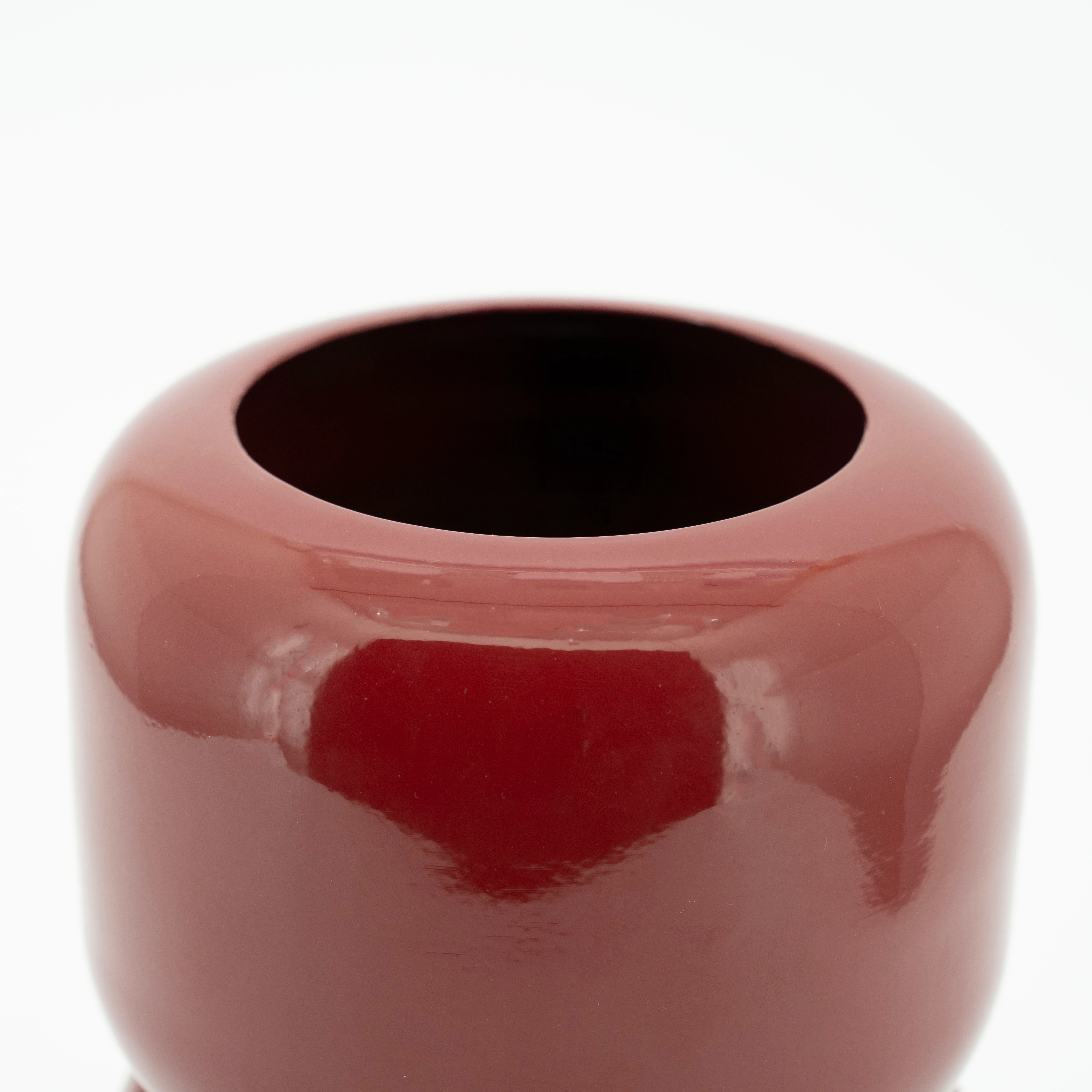 Wazon ROLLO burgundowy - Image 3