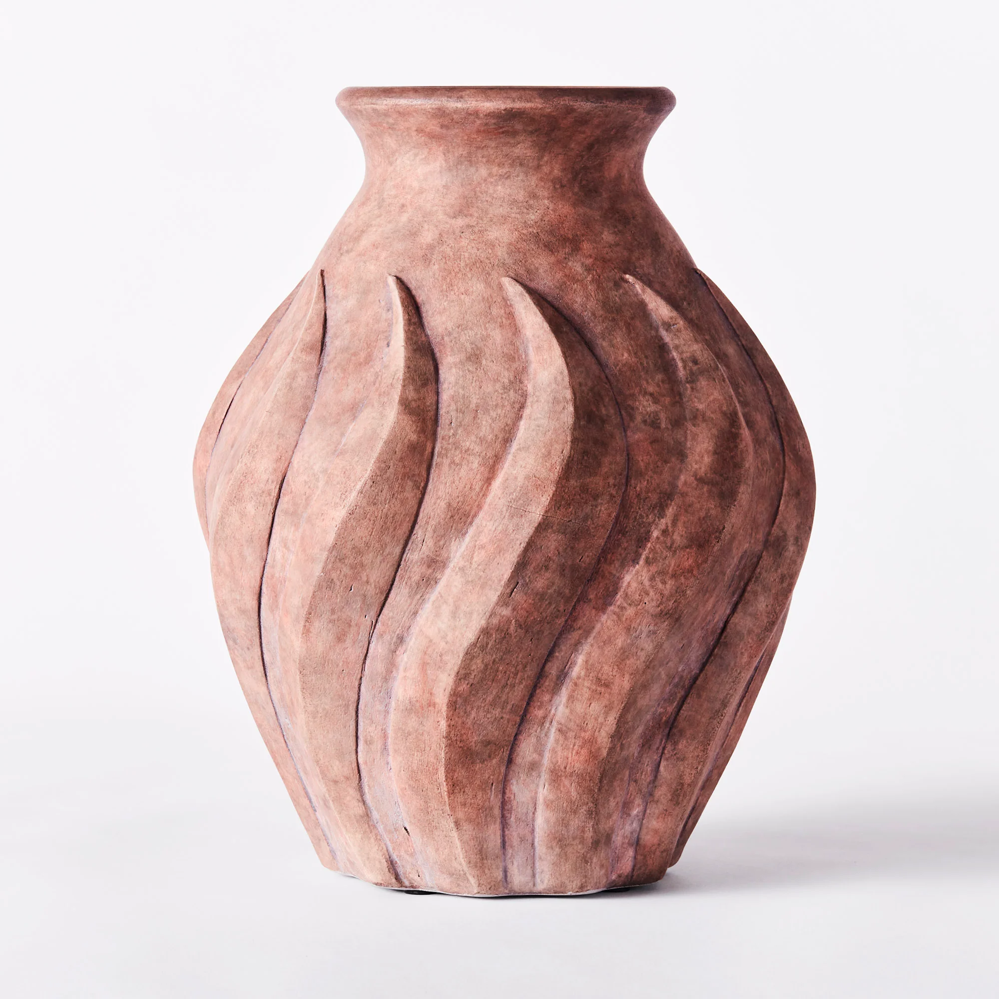 Wazon SWIRL brązowa ceramika - Image 3