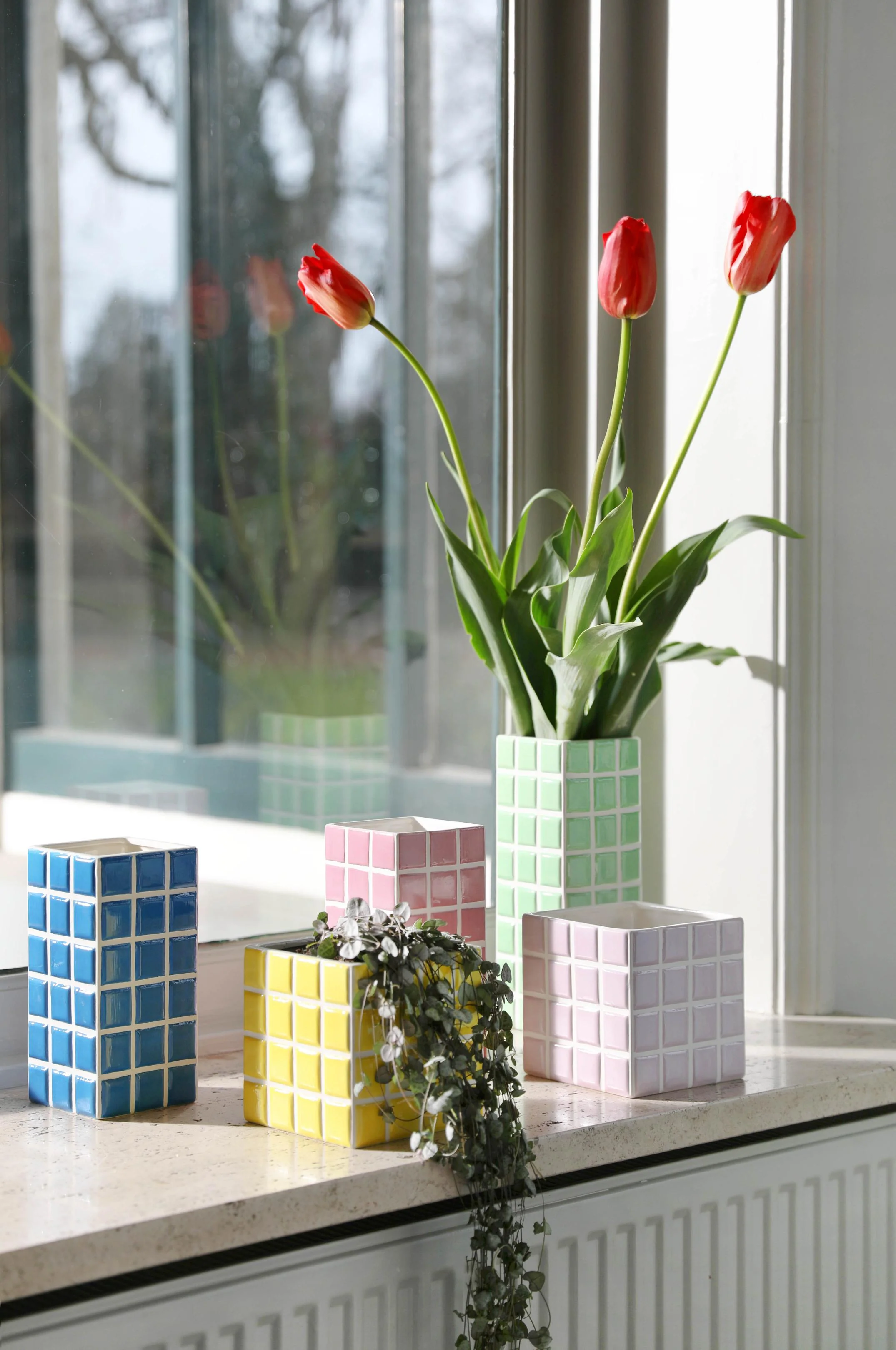 Wazon TILE zielony - Image 3