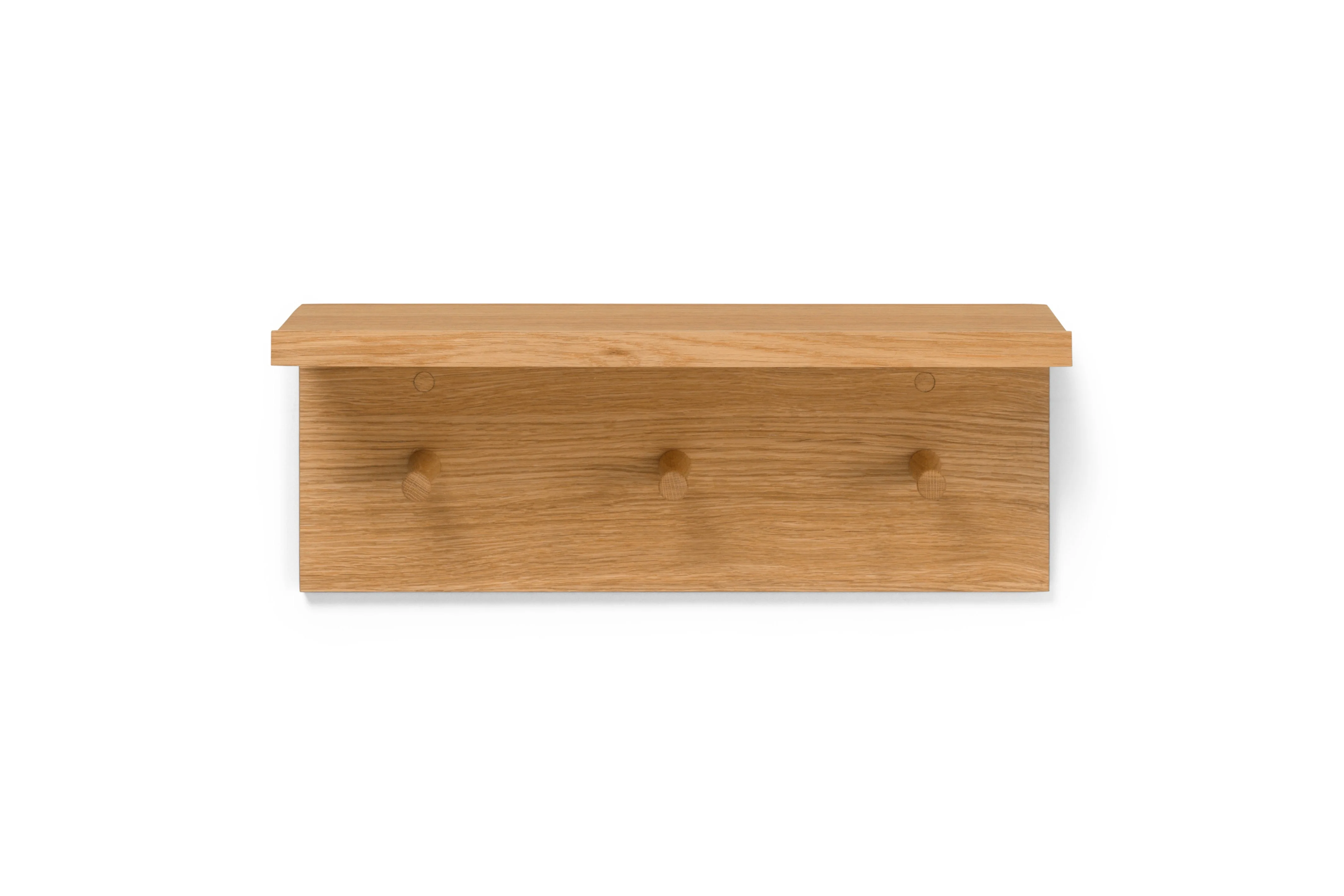Wieszak z półką PLACE RACK olejowany fornir dębowy - Image 11