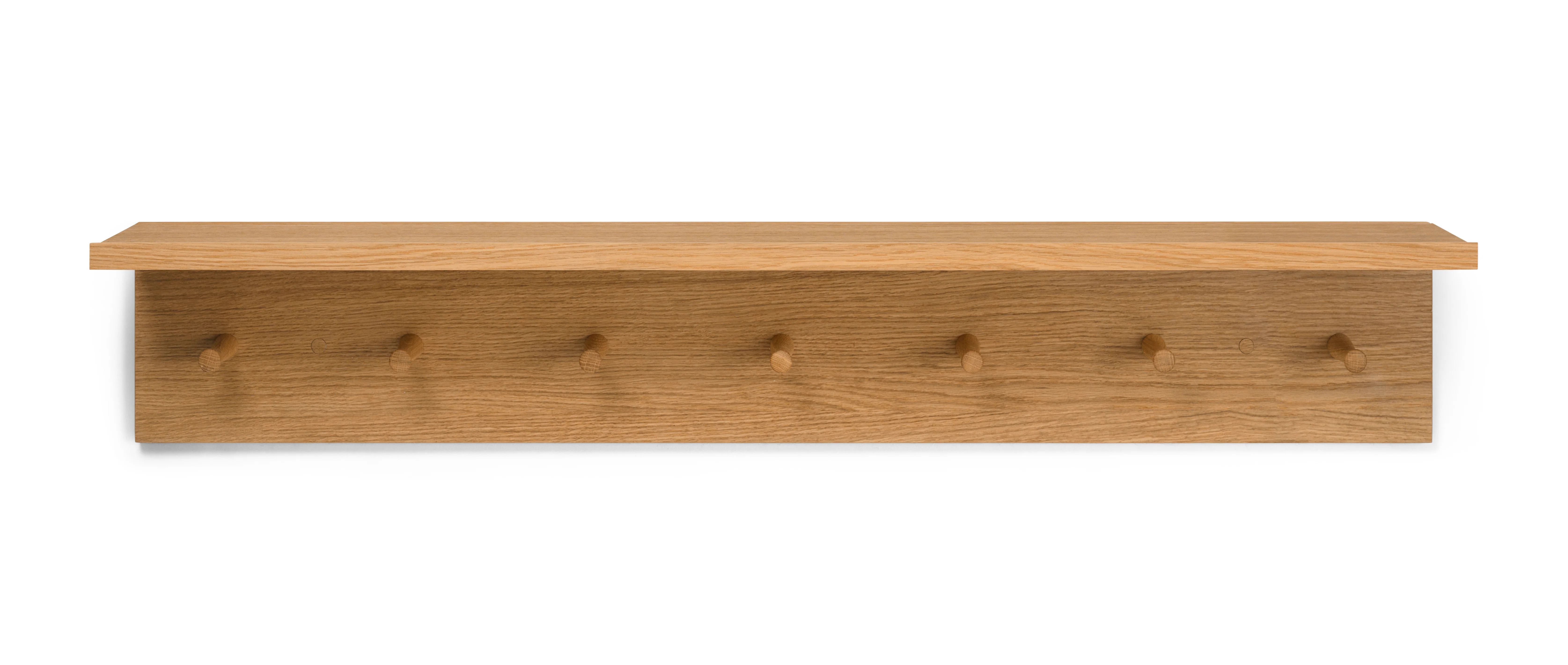 Wieszak z półką PLACE RACK olejowany fornir dębowy - Image 13