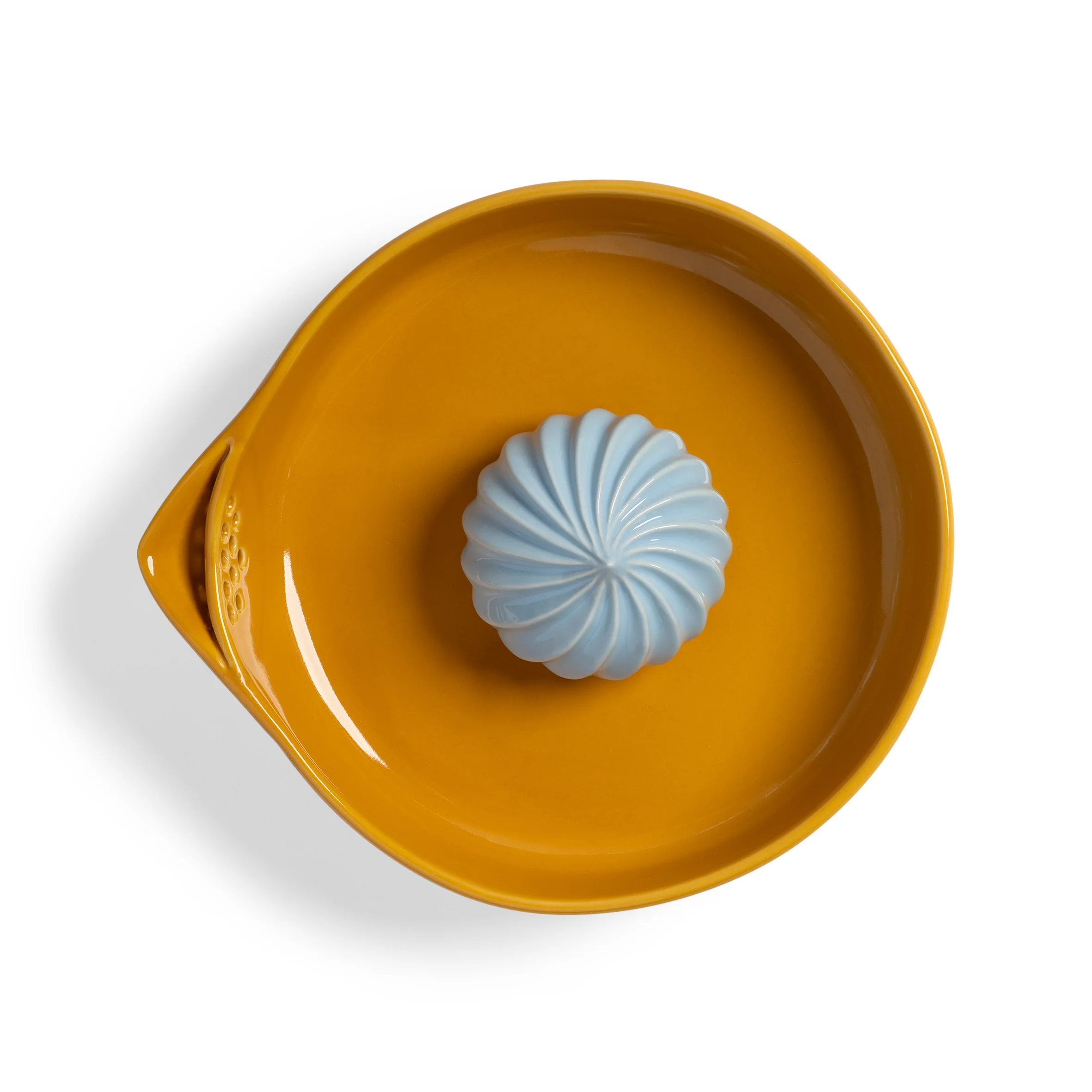 Wyciskarka do cytrusów PUDDING pomarańczowy z błękitnym - Image 3