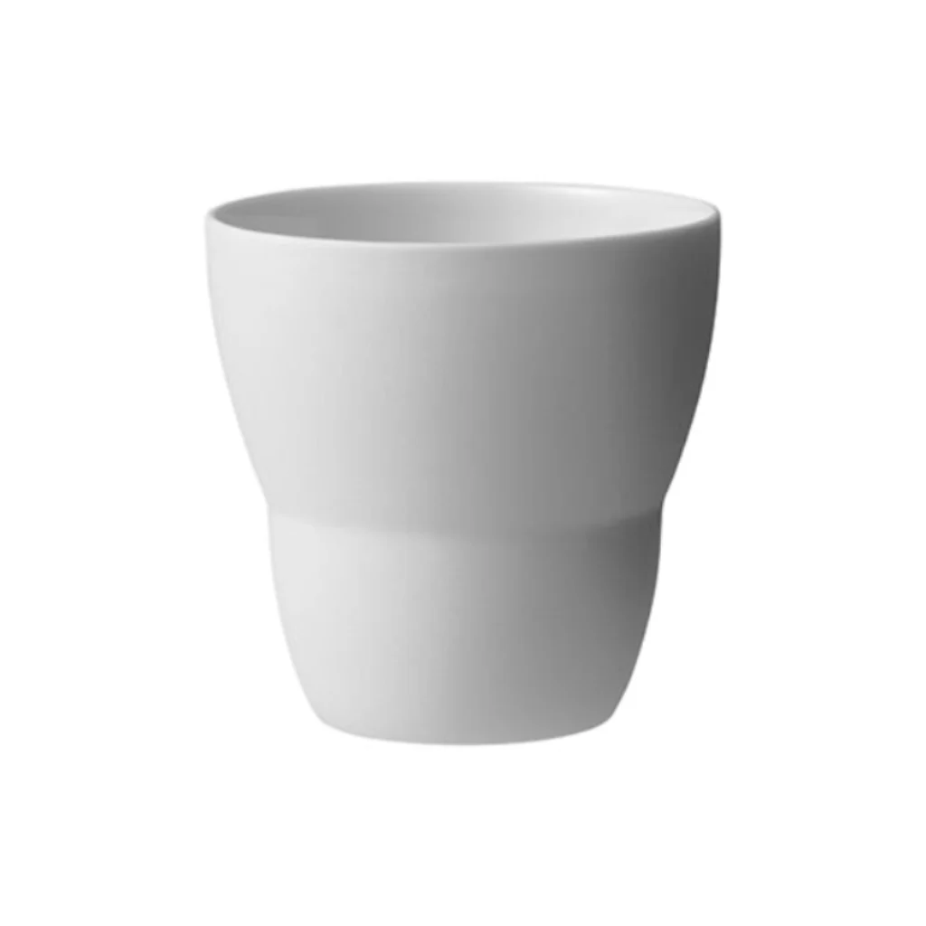 Zestaw kubków VIPP biała porcelana