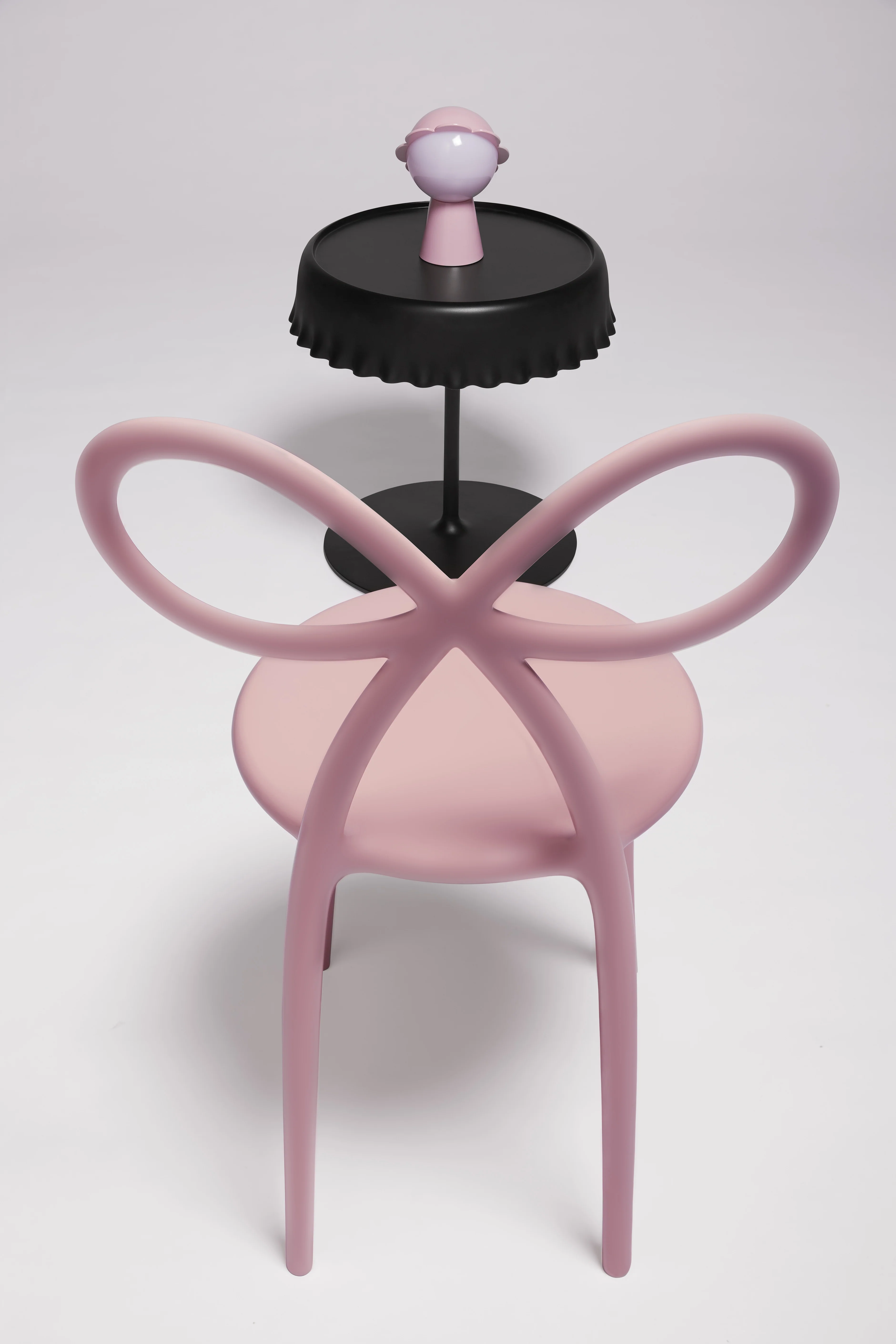 Zestaw krzeseł RIBBON biały - Image 6