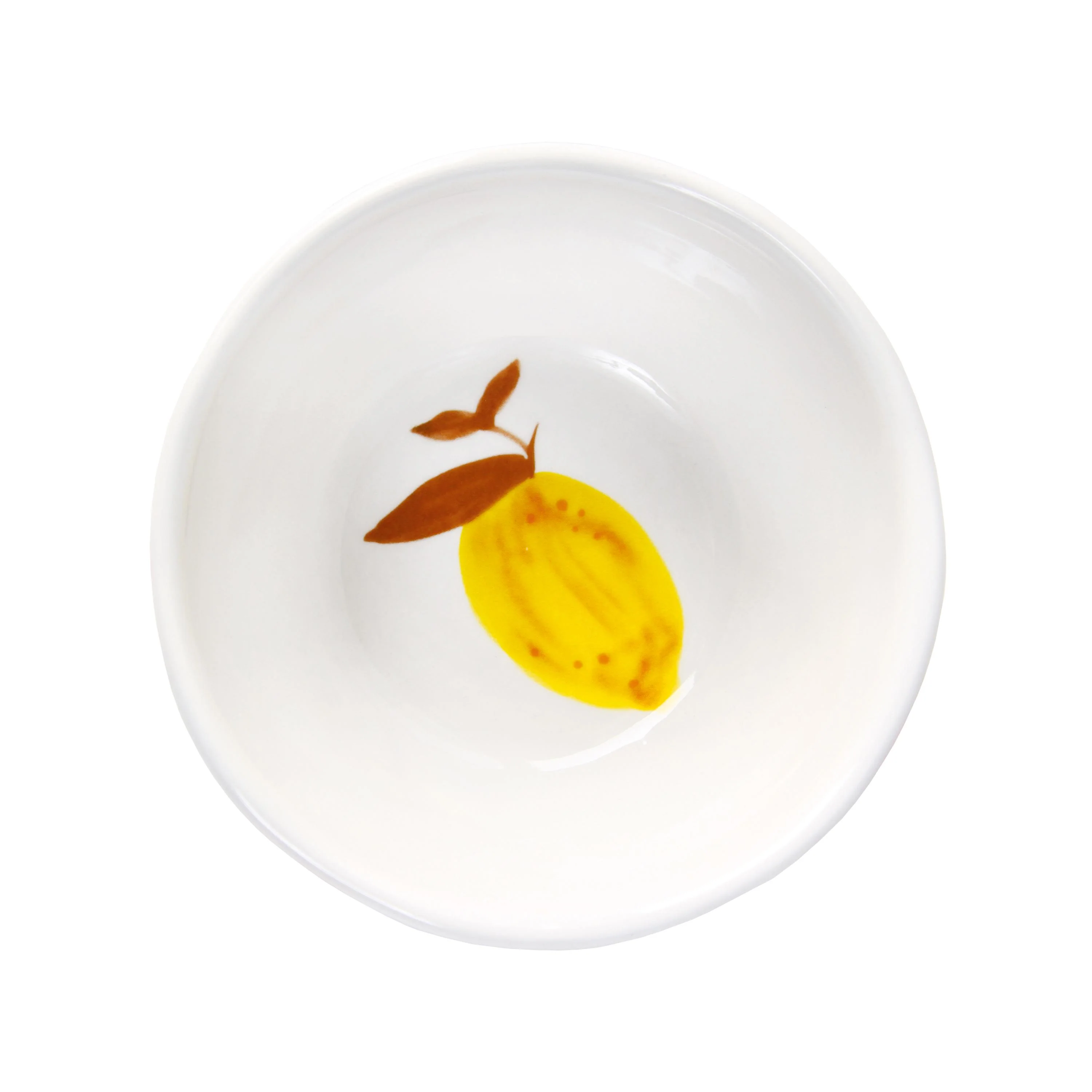 Zestaw misek LEMON MOROCCAN biały z niebieskim i pomarańczowym - Image 6