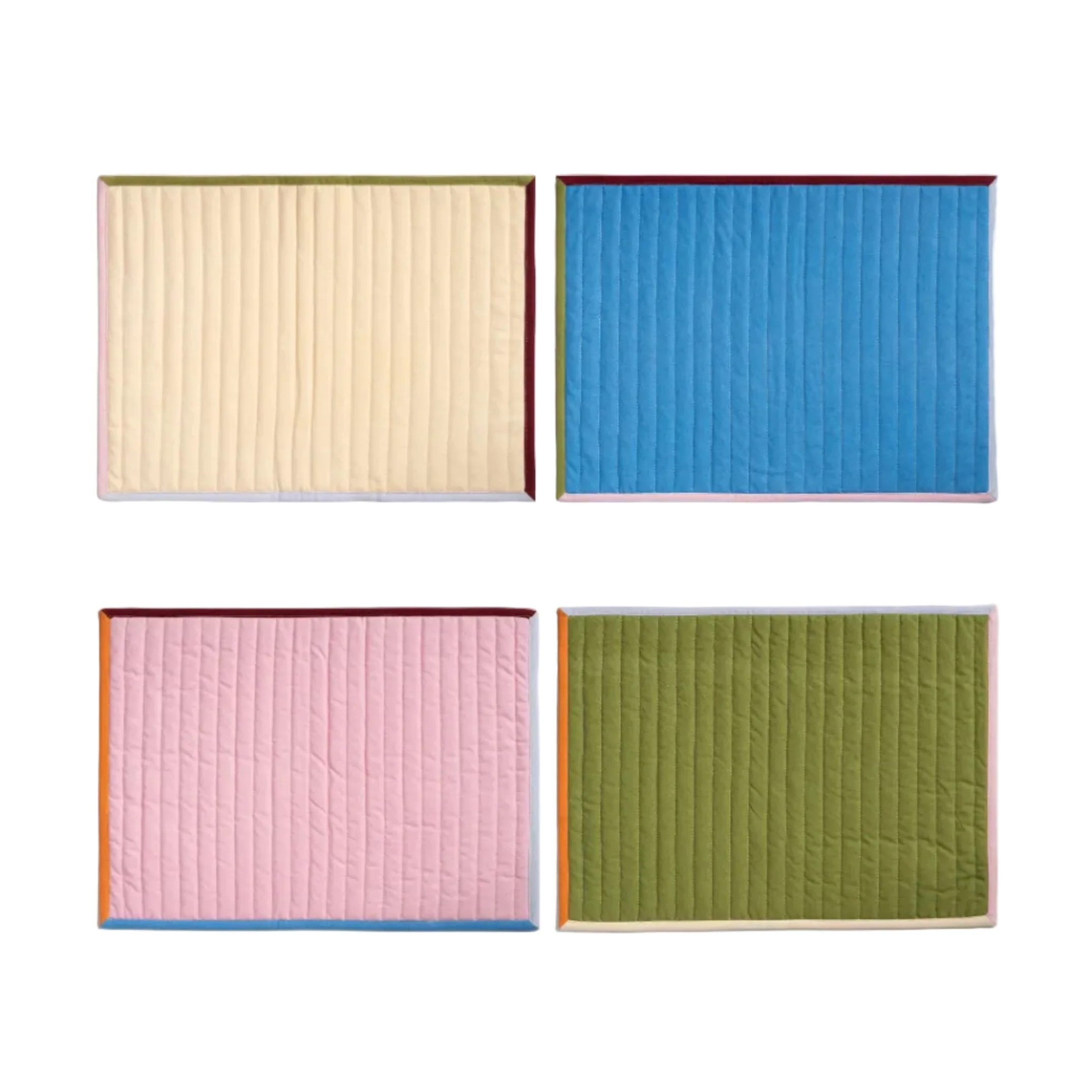 Zestaw podkładek stołowych STITCH kolorowy