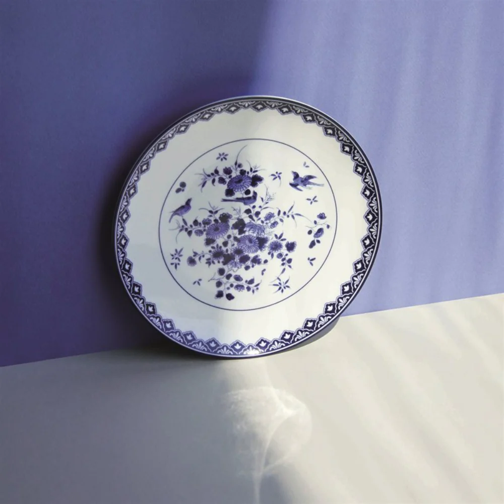 Zestaw talerzy DELFTWARE biały z niebieskim - Image 2